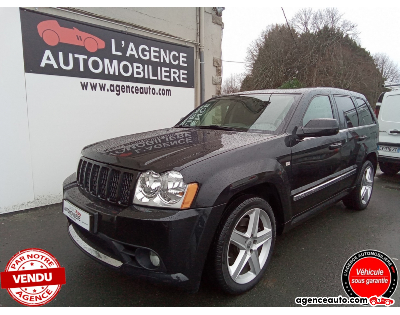Achat voiture occasion, Auto occasion pas cher | Agence Auto Jeep Grand Cherokee 6.1 HEMI 425 AWD SRT8 BVA Noir Année 2006 Automatique Bioethanol